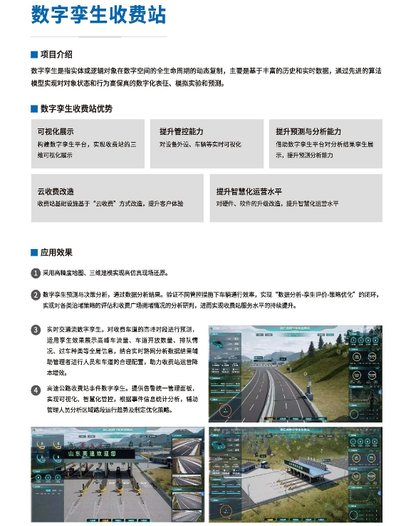 数字孪生收费站